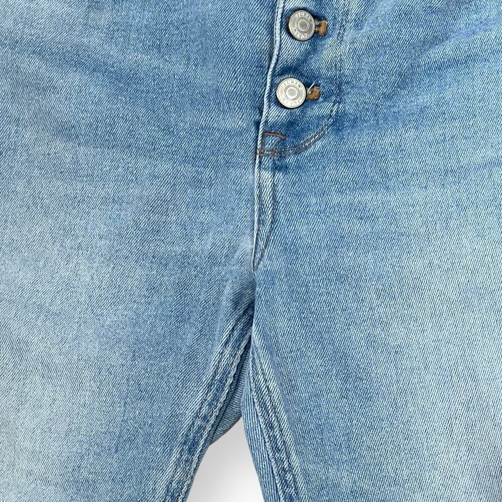 J Crew Denim Women’s 26 Billie 10” Demi Boot Crop Jeans Mid Rise Button Fly - Picture 8 of 14